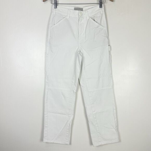 Everlane Carpenter Utility Barrel Jeans Size 00 Organic Cotton Twill Pant - Picture 7 of 14